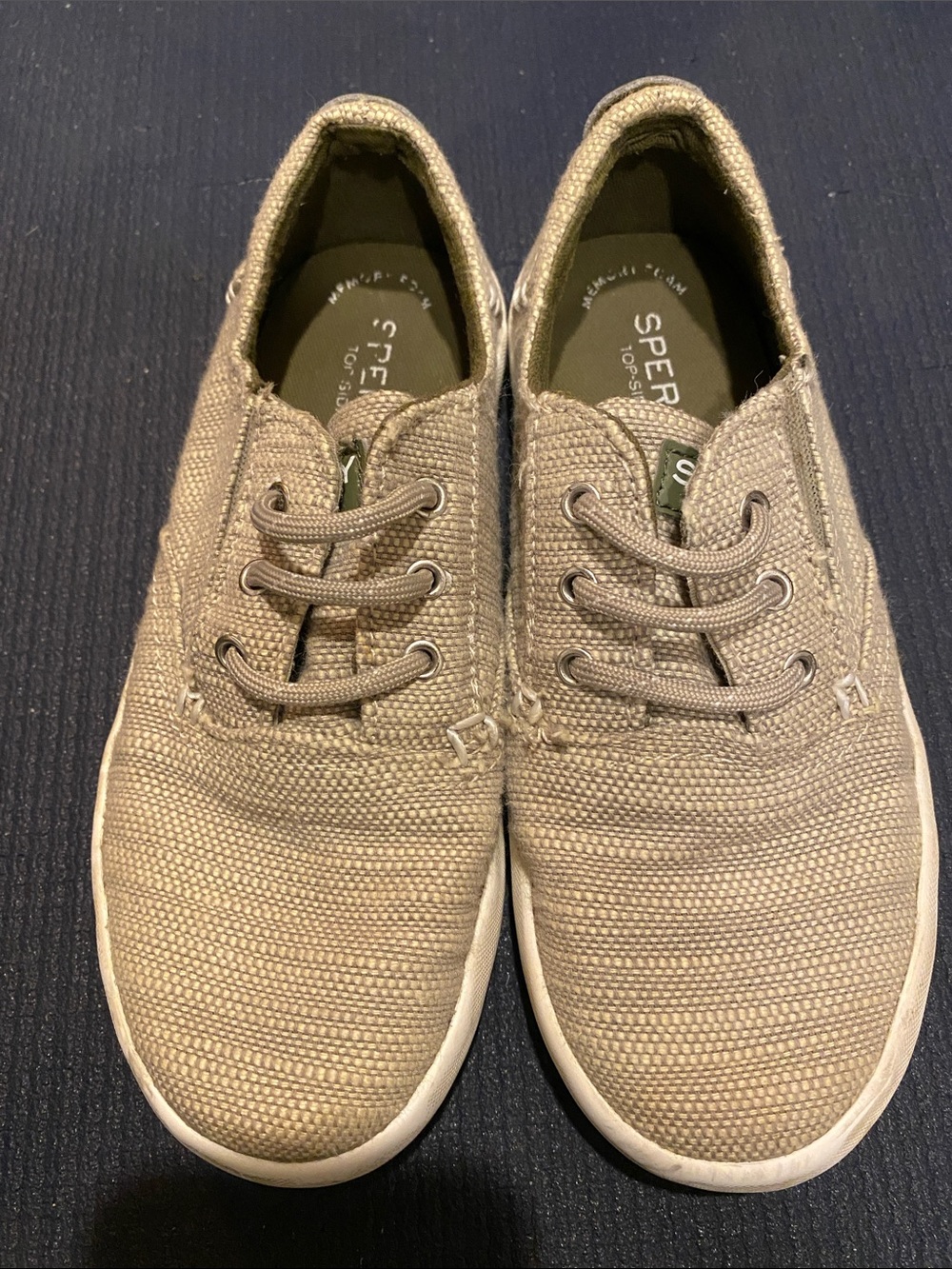 Kids Sperry Slip On with Velcro